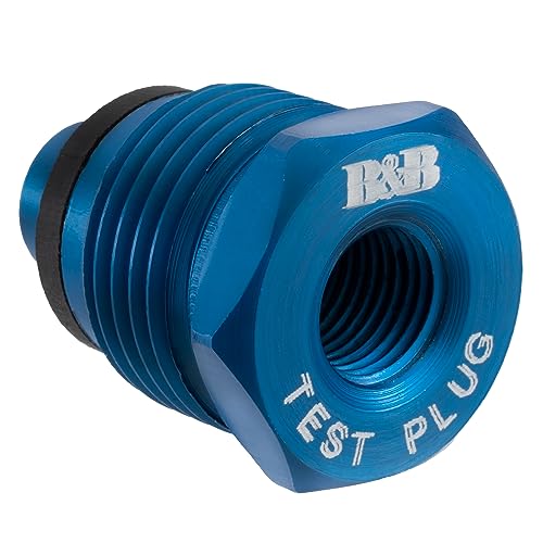 RecPro RV City Water Test Check Valve Plug Blue