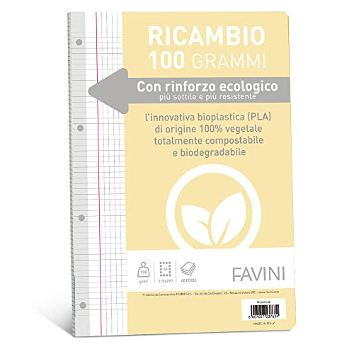 Renfort écologique pour pièces de rechange A4 Favini papier 100g anti-déchirure