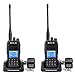 Produktbild Retevis RT3S DMR Digitales Funkgeräte, 3000 Kanäle GPS DTMF Dualband Amateurfunk, Digitales/Analoges Funkgerät, Kompatibel mit MOTOTRBO DMR Radio (1 Paar, Schwarz)