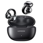 UGREEN HiTune S3 Open-ear Earbuds Wireless Bluetooth 5.4 Earphone Clip-on Headphone ENC Noise Cancelling Mic,Clear Call,30H Playtime,Stereo Bass Audio,IPX5 Waterproof,Comfortable Fit for Running Gym