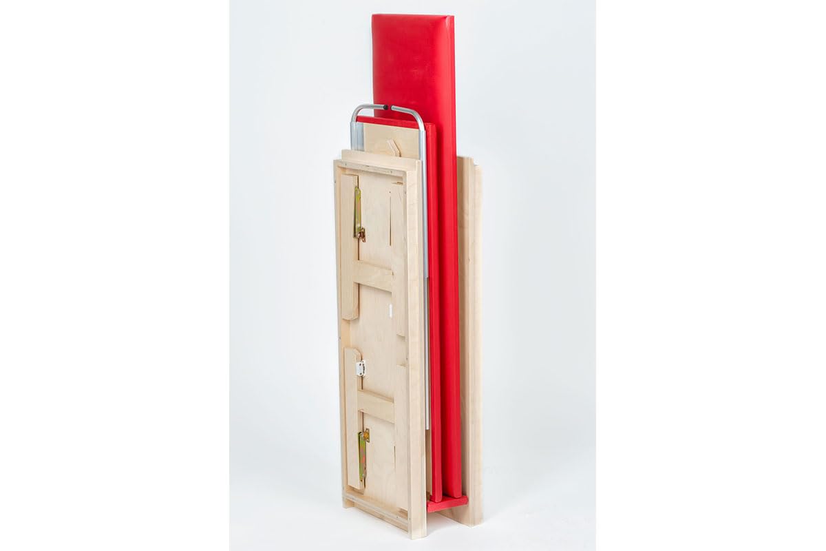 Panca Posturale in Legno Standard con Gambe (nero)