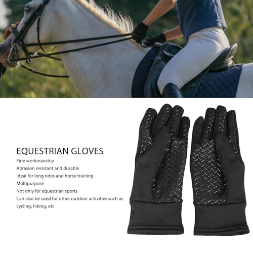 Luvas Equestres, Evitam Deslizamento, Luvas de Equitação para Esportes para Ciclismo (XS)
