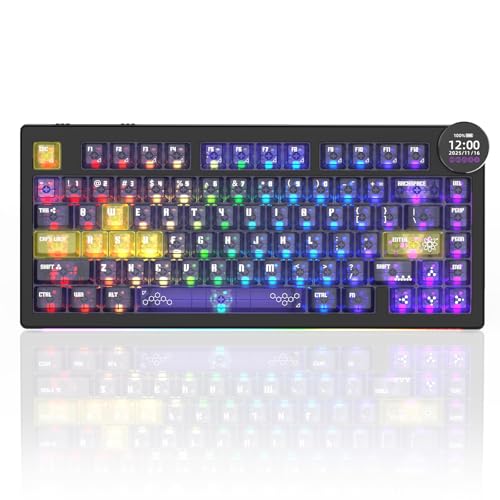 Amazon | AJAZZ AK820 V2 PRO ワイヤレス メカニカルキーボード 75