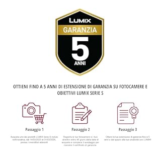 Panasonic Lumix S5 II Corpo Macchina Mirrorless Full Frame, con S-R1840E 18-40mm S Obiettivo, 4K 60P e 6k 30P, Schermo Ribaltabile, Wi-Fi, AF Ibrido di Fase Con 779 Punti, IS Attivo, Nero