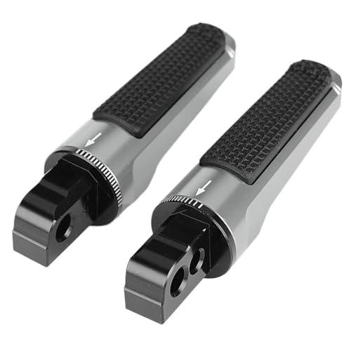 Repose-pieds passager arrière gris pour moto Suzuki GSXR et GSR 600 750 1000