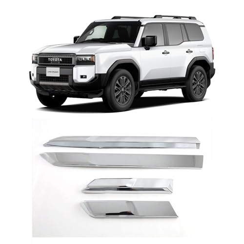VKINGER ランドクルーザー 250 ランクル250 パーツ サイドガーニッシュ サイドモール 外装 カスタム パーツ ドレスアップ アクセサリー エアロ パーツ LAND CRUISER 250 (メッキ仕上げ)