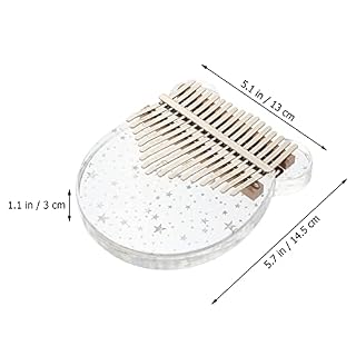 BIENKA 2 ensembles Cadeau Adulte Clair Enfants Kalimba Pouce Fans Débutants Clés Adultes Cadeaux en Forme Arc-en-Ciel… - Les Beatles, Paul McCartney, John Lennon, RIngo Starr, George Harrison BIENKA 2 ensembles Cadeau Adulte Clair Enfants Kalimba Pouce Fans Débutants Clés Adultes Cadeaux en Forme Arc-en-Ciel… – Image 2