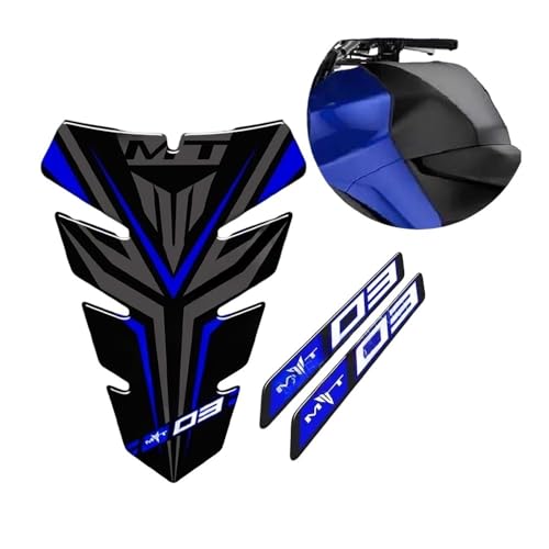 Protège réservoir MT03 autocollant de protection réservoir carburant moto durable