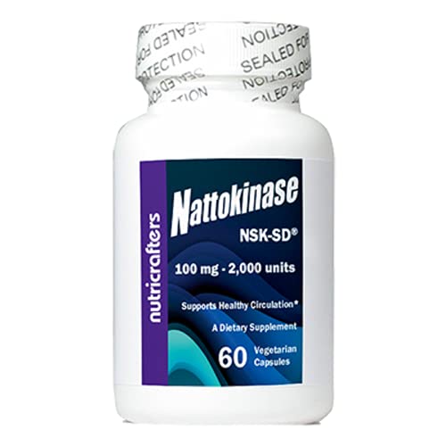 Nattokinase 2,000 Units 60 Capsules. NSK-SD - The Original and Most Studied Nattokinase Brand.