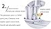KJZQLMZ Commercial Electric Agitator with Adjustable Stand, high Power Agitator for Mixing Tanks, Drums and Drums in Industrial Applications (B)
