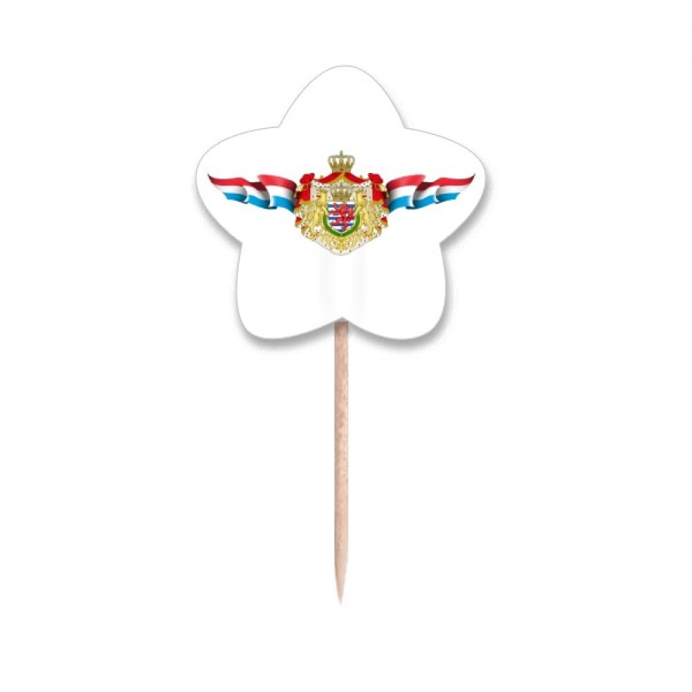 Piques à cupcakes Luxembourg pour votre buffet de fête nationale