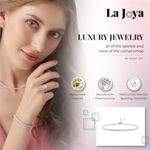 Bolo Diamond Bracelet for Women | 1/4-1/2 CT. TW. Adjustable Lab Grown Diamond Bracelet | Fits Any Wrist Size2