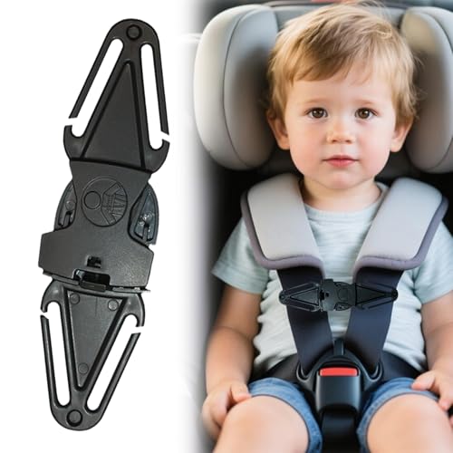 1 PCS Clip Ceinture Siege Auto,Clip Securite Siege Auto Bebe Chest,Clip De Sangle Enfant Auto,Clip Ceinture De Sécurité Voiture Enfant Réglable Sangle De...