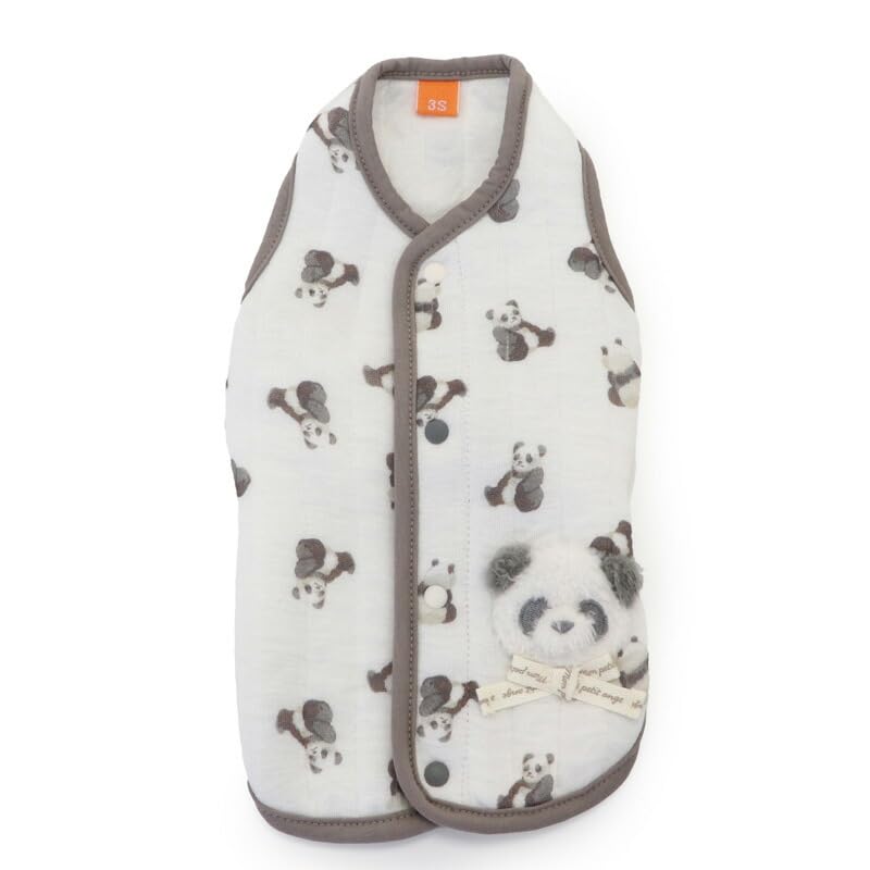 Amazon | ペットパラダイス 犬 服 ベスト パンダ ふわりと 