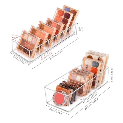 Image of JessLab Makeup Organizer (3 Slot) Bundle with Acrylic Organizer (6 Slot)