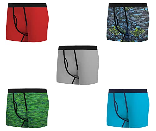 Image of Boys Boxer Briefs Cotton Underwear Combo Trunks Innerwear (Colors and Prints May Vary) Multicolors