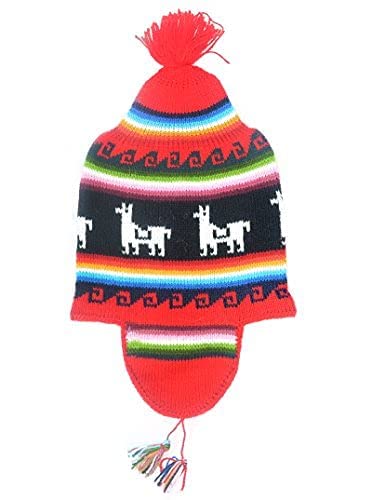 Gamboa Alpaca Hat with Llama Figures