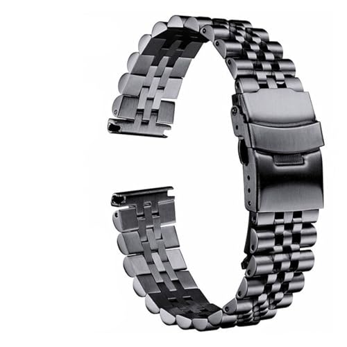 Bracelet de montre en acier inoxydable pour réparer un boîtier lourd à tête plate