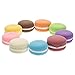 Toyvian 9pcs Cake Model Desk top Decor para Cupcakes Mini Cake Dummy Macaroon Fake Cake Food Model Realistic French Dessert Clay Fake Macaron Photography Props Fake Dessert Protein