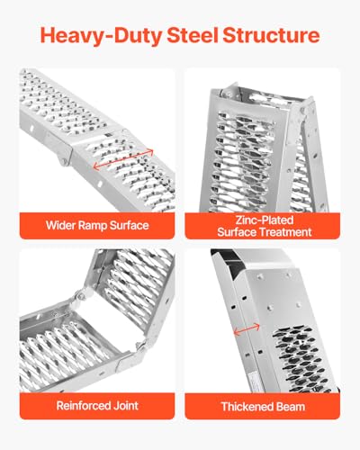 VEVOR Steel Ramps 2Pcs