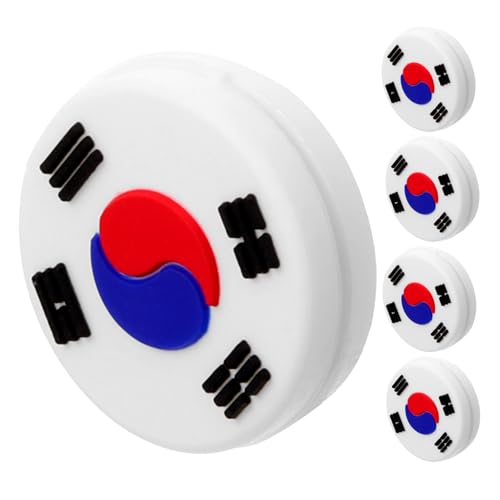 POPETPOP Tennis Racket Vibration Dampener 5pcs Silicone Tennis Dampener Vibration Absorber