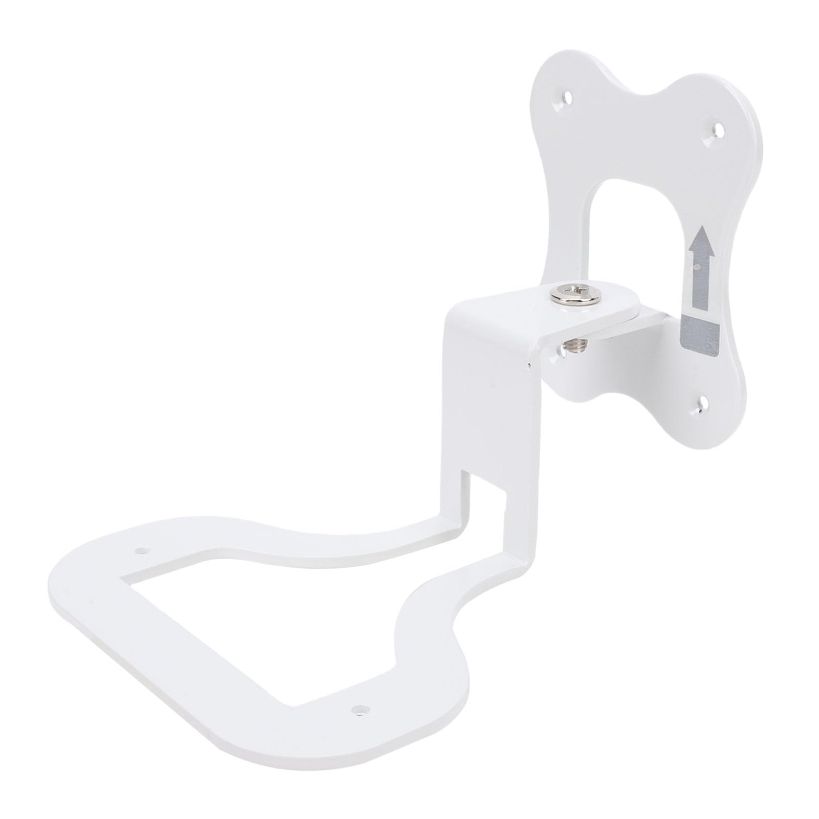 Eujgoov Soporte de Pared para Altavoz, Soporte Giratorio Ajustable de Metal para Altavoces Enchant, de Sonido Envolvente de Cine en Casa, Solución de Montaje Debajo del Televisor Que Ahorra Espacio