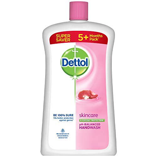 Image of Dettol Skincare Handwash Liquid Soap Jar, 900ml & Dettol Original Handwash Liquid Soap Jar, 900ml