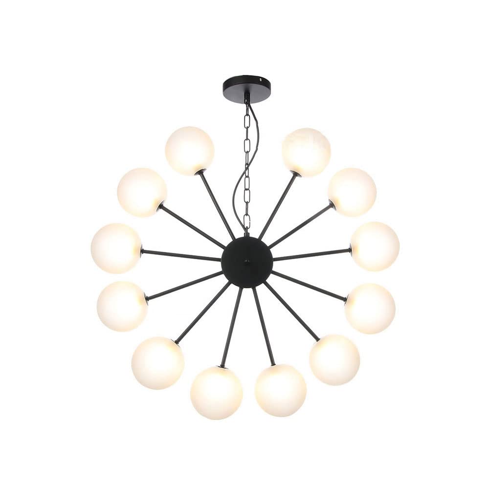 FYZDLAOR Retro Industrial Chandelier,Decorative Pendant Light for Living Room Bedroom Cafe Teahouse Bar Dining Room Club（Including G4 Bulb）