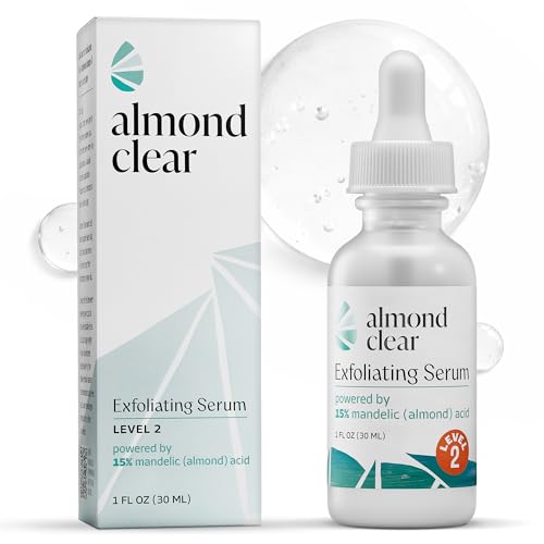 Almond Clear Mandelic Acid Level 2 Serum &ndash; Extra Strength Treatment for Body Acne, Folliculitis...