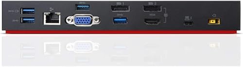 Miniatura 5 de Lenovo Estación de acoplamiento Thinkpad Thunderbolt 3 (40AC0135US)