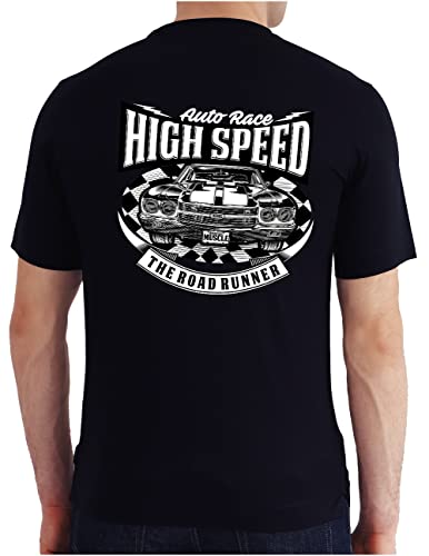T-Shirt Hot Rod OM3 Coton Premium Finition Oldschool USA