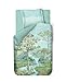 Pip Studio Pip - Set di biancheria da letto in percalle paradise, 155 x 220 cm + 80 x 80 cm, motivo paesaggio
