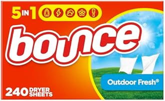 Bounce Outdoor Fresh Fabric Softener Sheets 240 Count