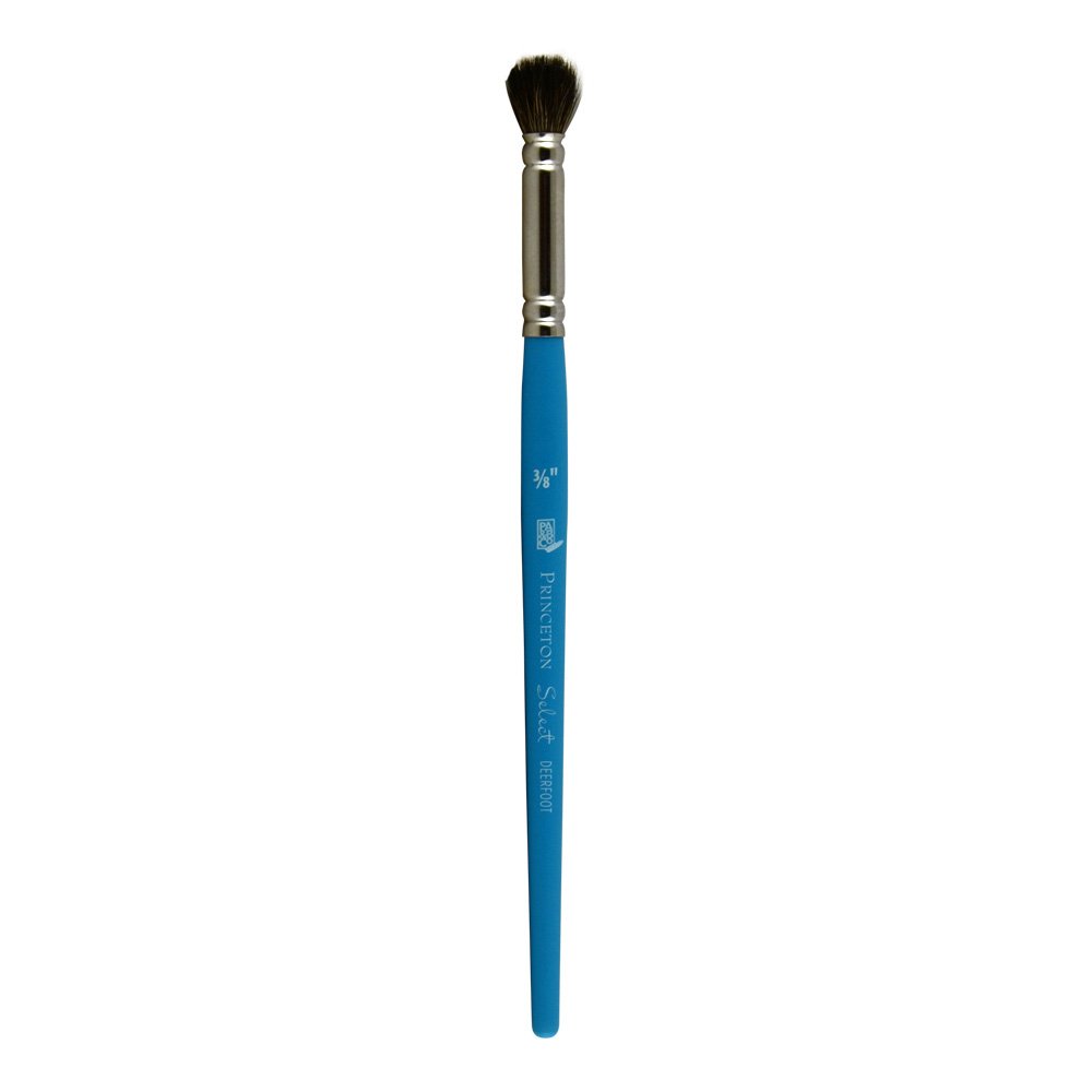 Princeton Art & Brush Nylon Select Natural and Synthetic Hair Brush-Deerfoot 3/8-inch