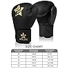 Boxing-Gloves-for-Men-Women-Kickboxing-Bagwork-Training-Gloves-Muay-Thai-Style-Punching-Bag-Mitts-Fight-GlovesBlack-10-Oz Boxing Gloves for Men & Women, 10 OZ Boxing Gloves Kickboxing Bagwork Training Gloves, Muay Thai Style Punching Bag Mitts, Fight Gloves(Black, 10 Oz.)