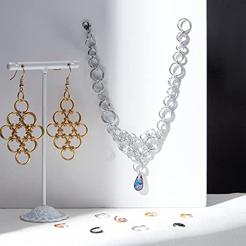 PH PandaHall 1200 pz Anelli Salto Aperti 12 Stili