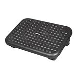 Position ergonomique : Permet d’adapter la position des pieds lors d’une activité assise et complète l’espace de travail sous le bureau