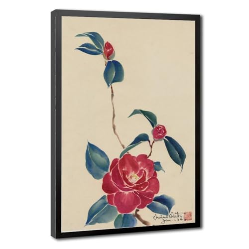 Cadre à suspendre haut de gamme - Impression sur toile Chiura Obata d'une grande finesse
