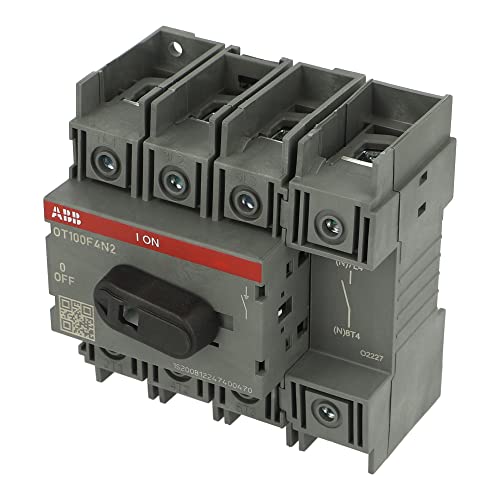 OT100F4N2 | 1SCA105018R1001 | ABB Switch DISCONNECTOR, 4 Pole, Front Operated, Base Mounted, 380-415V AC Operating Voltage