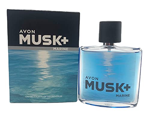 Avon Musk + Marine Eau De Toilette Spray 2.5 Fl.oz. #TOP29