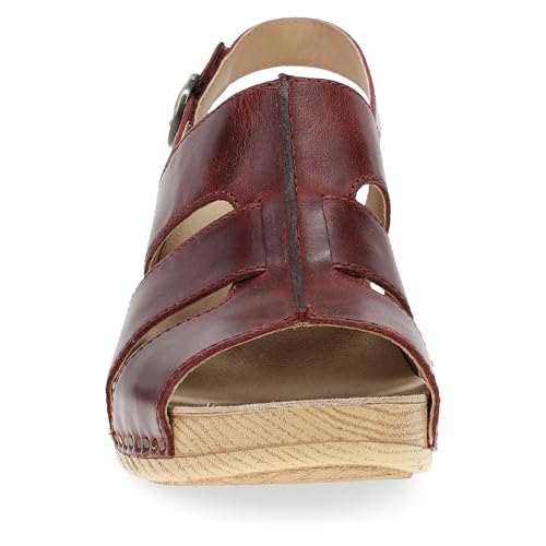 Dansko Tatiana Stylish Gladiator Sandal for Women - Luxe Leathers and a Heel for a Classy, All-Day Look - Cushioned Footbed for All-Day Comfort4