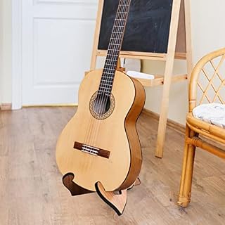 FAPPY Guitare en Bois – Plancher Supports Guitare universels en Bois | Rack d’instruments à Cordes Portable pour Guitares Basses Classiques acoustiques - Les Beatles, Paul McCartney, John Lennon, RIngo Starr, George Harrison FAPPY Guitare en Bois - Plancher Supports Guitare universels en Bois | Rack d'instruments à Cordes Portable pour Guitares Basses Classiques acoustiques – Image 2