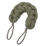 FRCOLOR 家用浴用ボディスポンジ 長い背中用スクラブストリップ 泡立ち豊富な環境配慮素材 使いやすいロープ付き 男女子供兼用 肌に優しい 用品