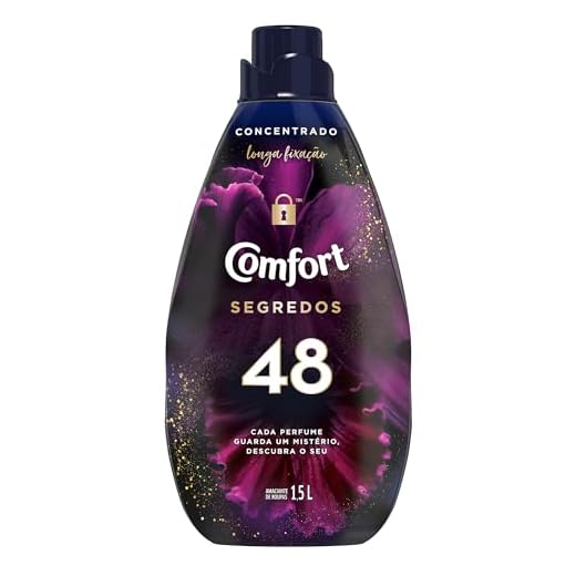Amaciante Concentrado Comfort Segredos 48 1,5l