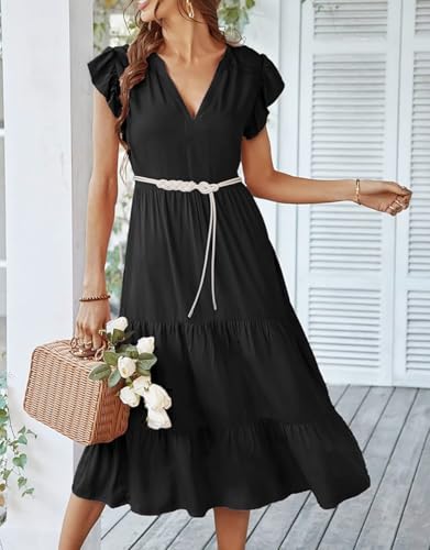 Women Knot Thin Belts Skinny PU Leather Belts Boho Waist Belt for Dresses2