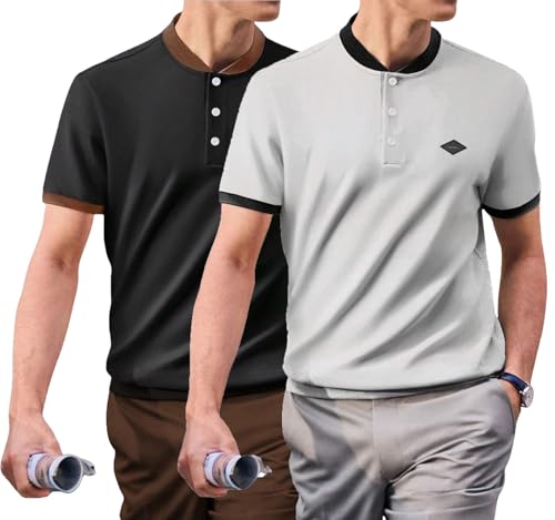 Image of Lymio Polo T Shirt for Men || Men Casual T-Shirt || Available in Combo Packs (Polo-48-50)