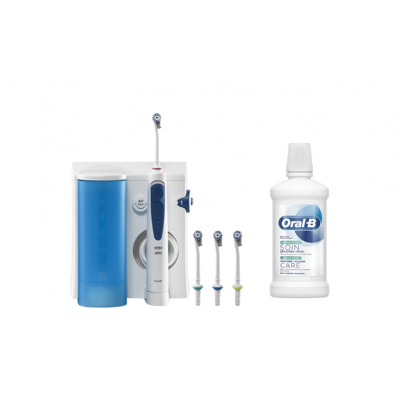 Microjet-wasserflosser-packung + 1 mundwasser - OXYJET