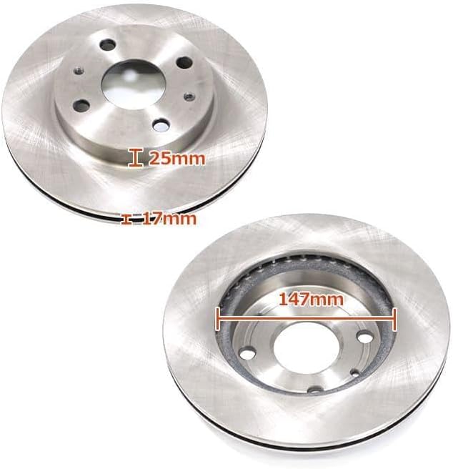 みる HELIOS シフォン カスタム LA650F LA660F フロント ブレーキディスク