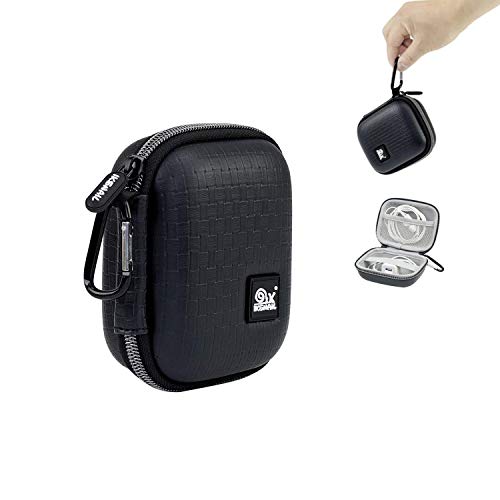 Small Portable Case for Electronics – 4.7 Inch Hard EVA Earphone Case