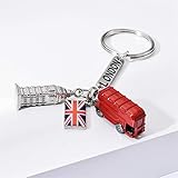 Dieser Schlüsselring eignet sich für mehrere Schlüssel, Autoschlüssel. Sie müssen sich also keine Sorgen machen, Ihre Schlüssel zu finden.